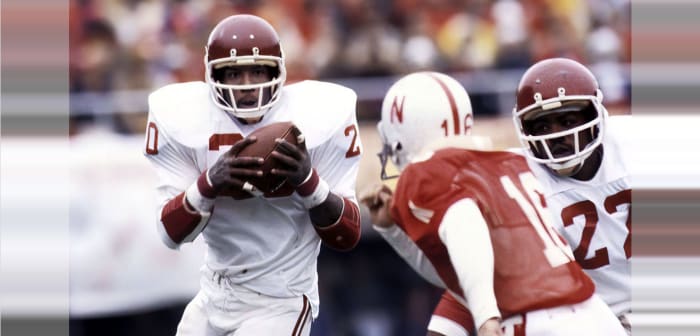 Billy Simms 1978 Oklahoma vs. Nebraska football